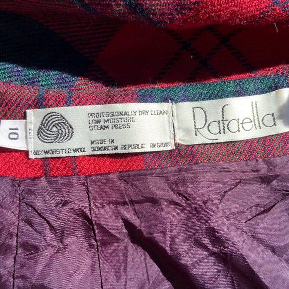 Rafaella Plaid Wrap Skirt - Picture 4 of 4